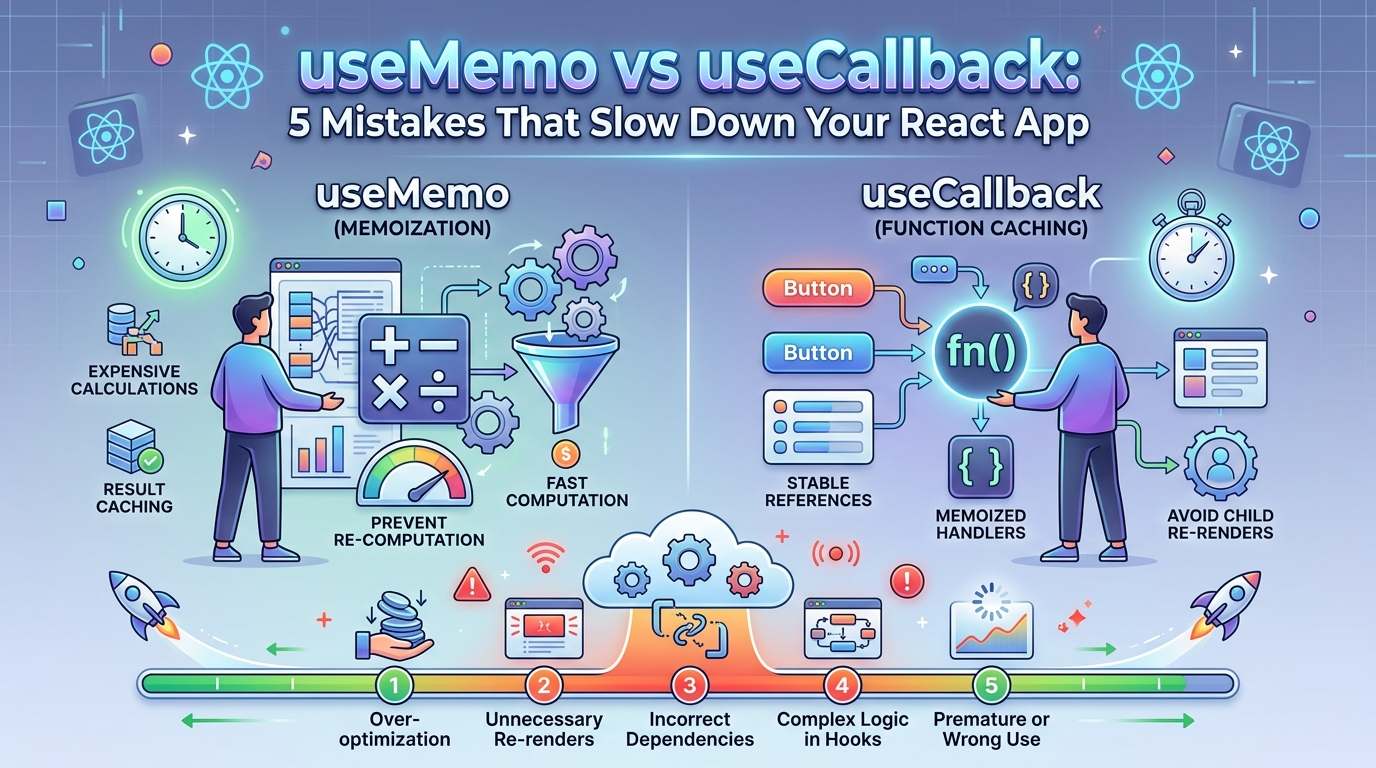useMemo vs useCallback: 5 Sai Lầm Khiến React App Của Bạn Chậm Đi ...